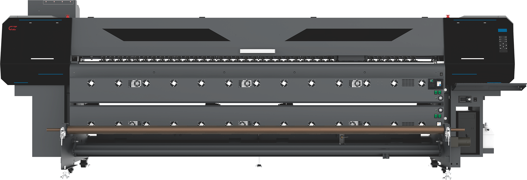 工正AQ3204S 3.2米写真机整体外观