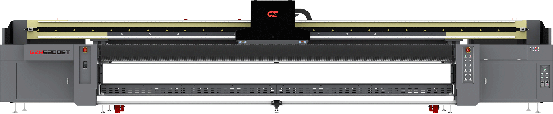 工正R5200ET 5.2米UV导带机整机效果图